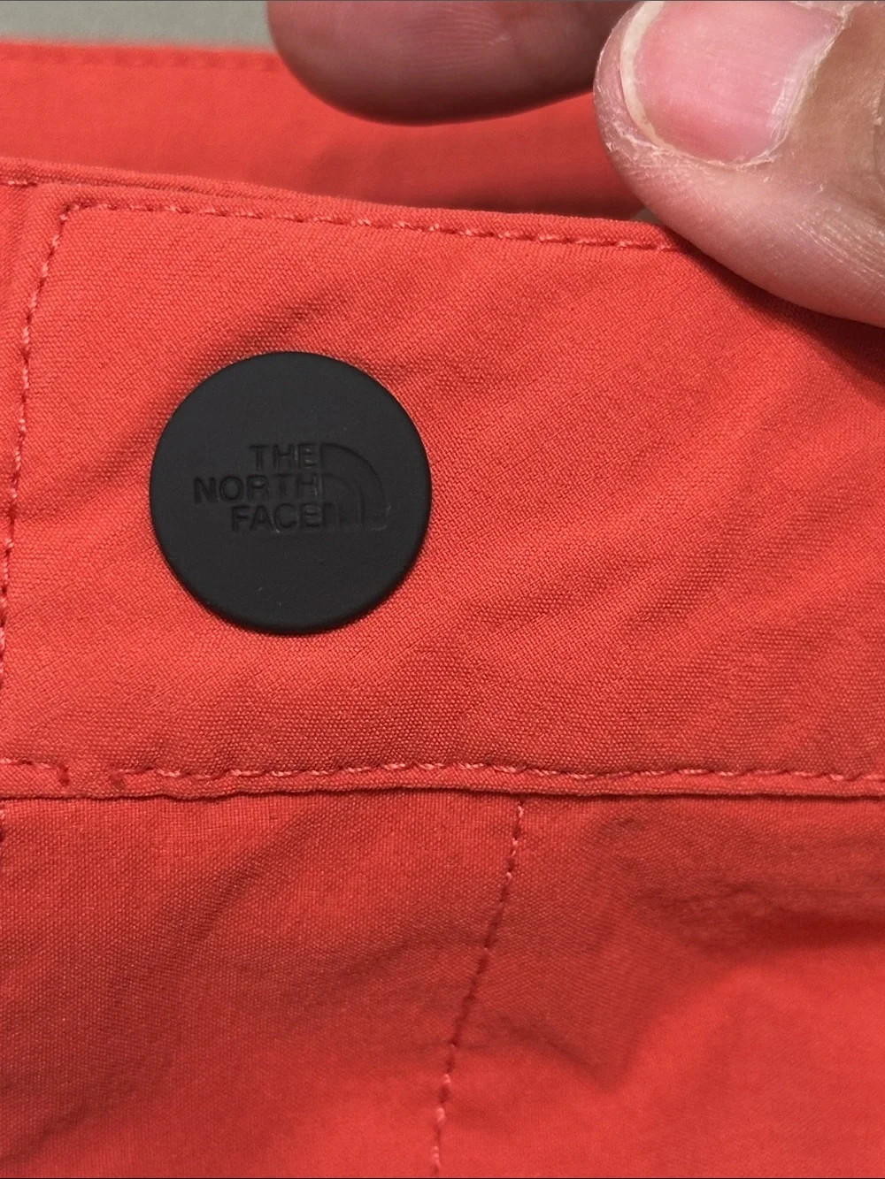 The North Face Men's Orange Red Hybrid Shorts - 34